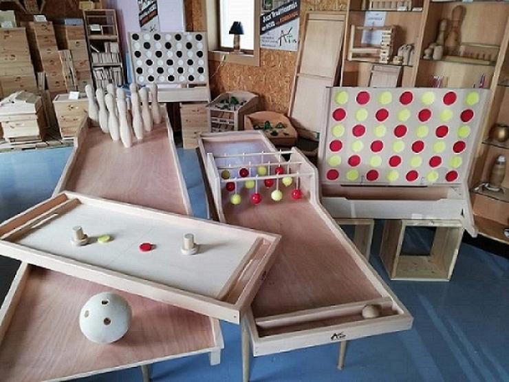 Des jouets artisanaux en bois à découvrir dans un nouvel espace à Herly